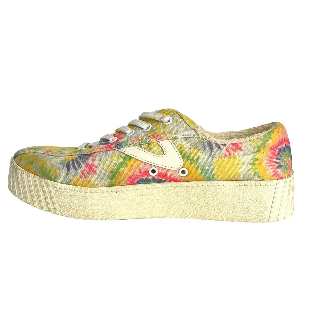 Tretorn Nylite 12 Tie Dye Platform Sneakers SIze US 8.5 Worn Once